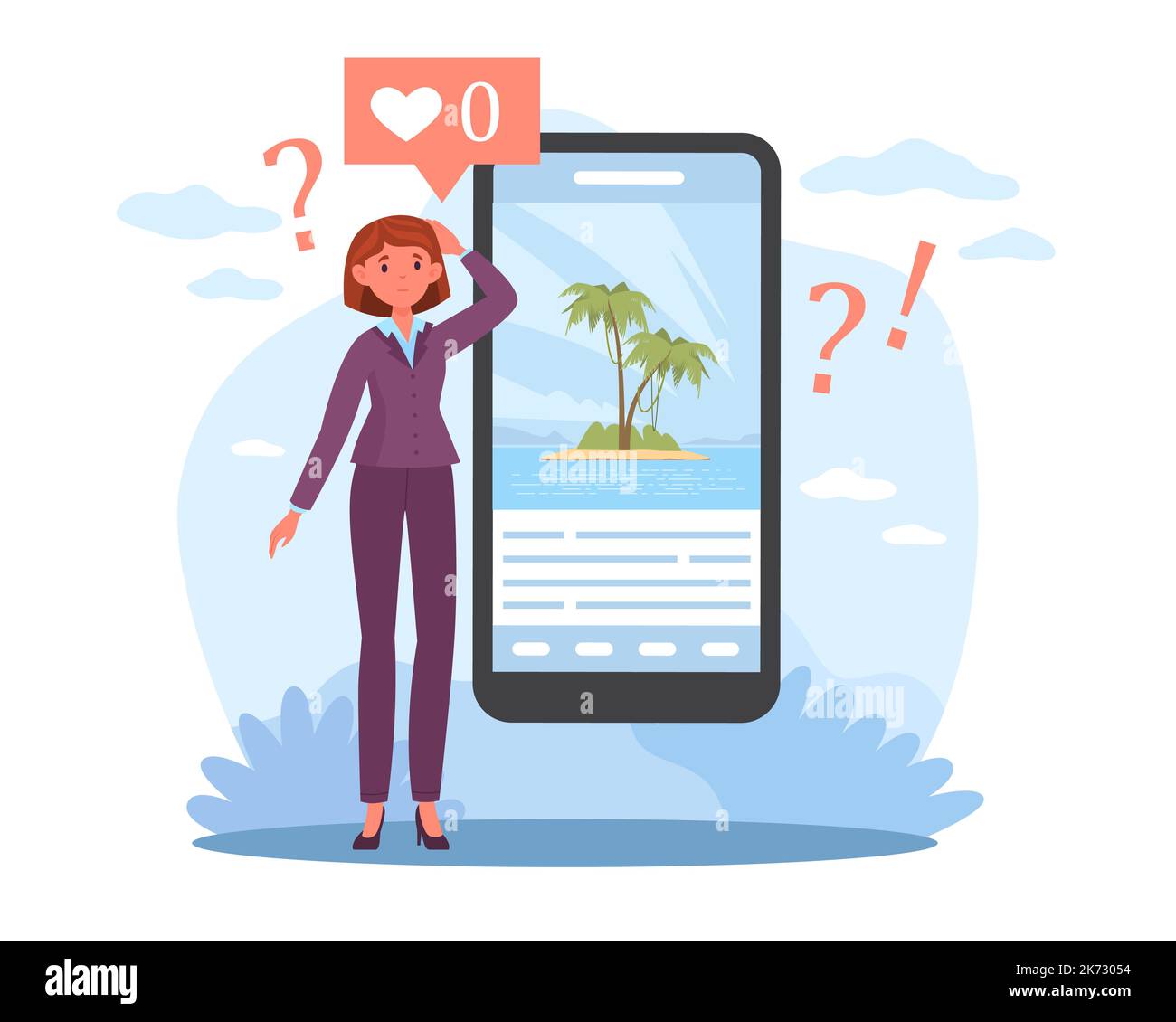 Ignored content and lack of engagement, negative audience reaction