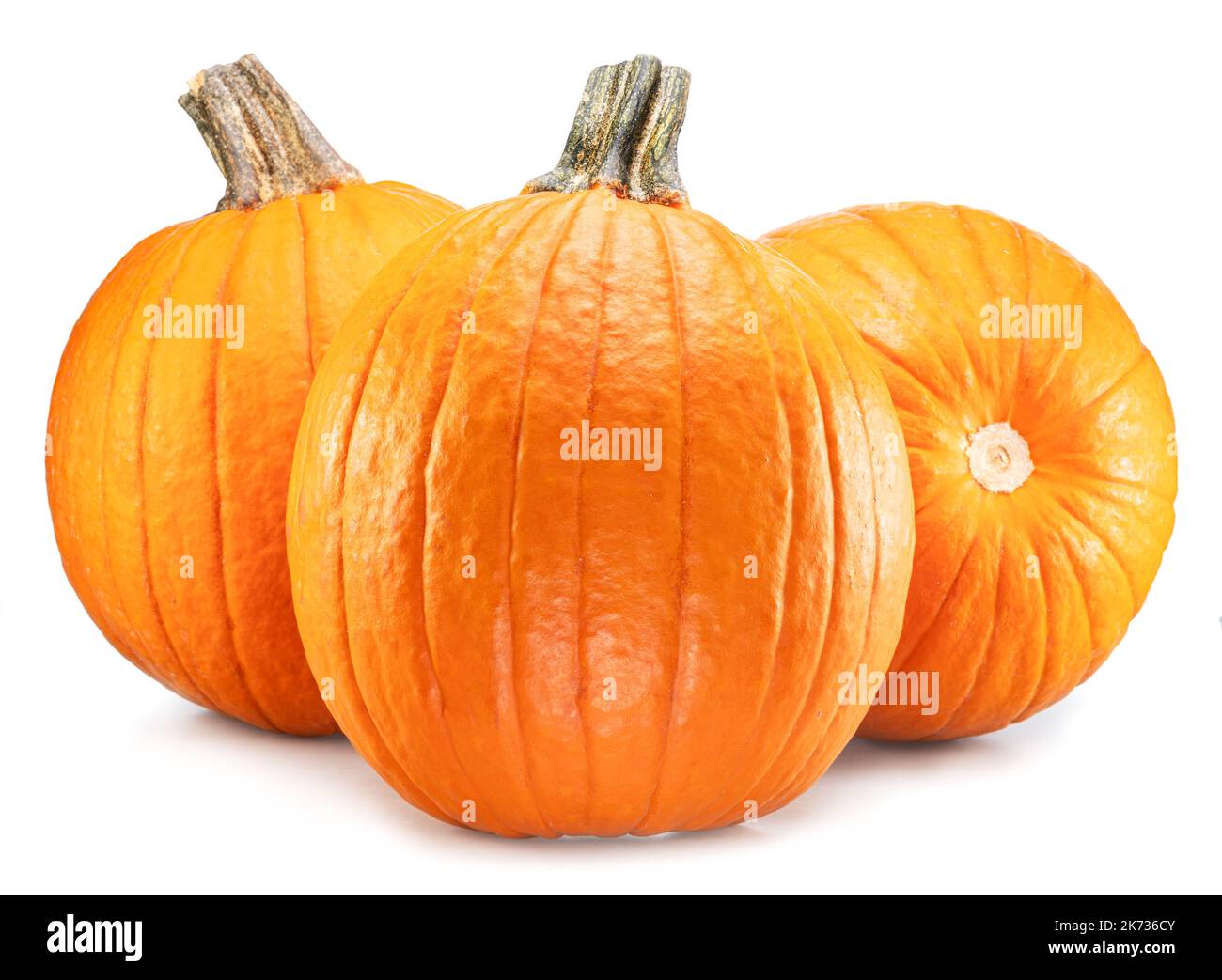 Three pumpkins isolated on hi-res stock photography and images - Alamy
