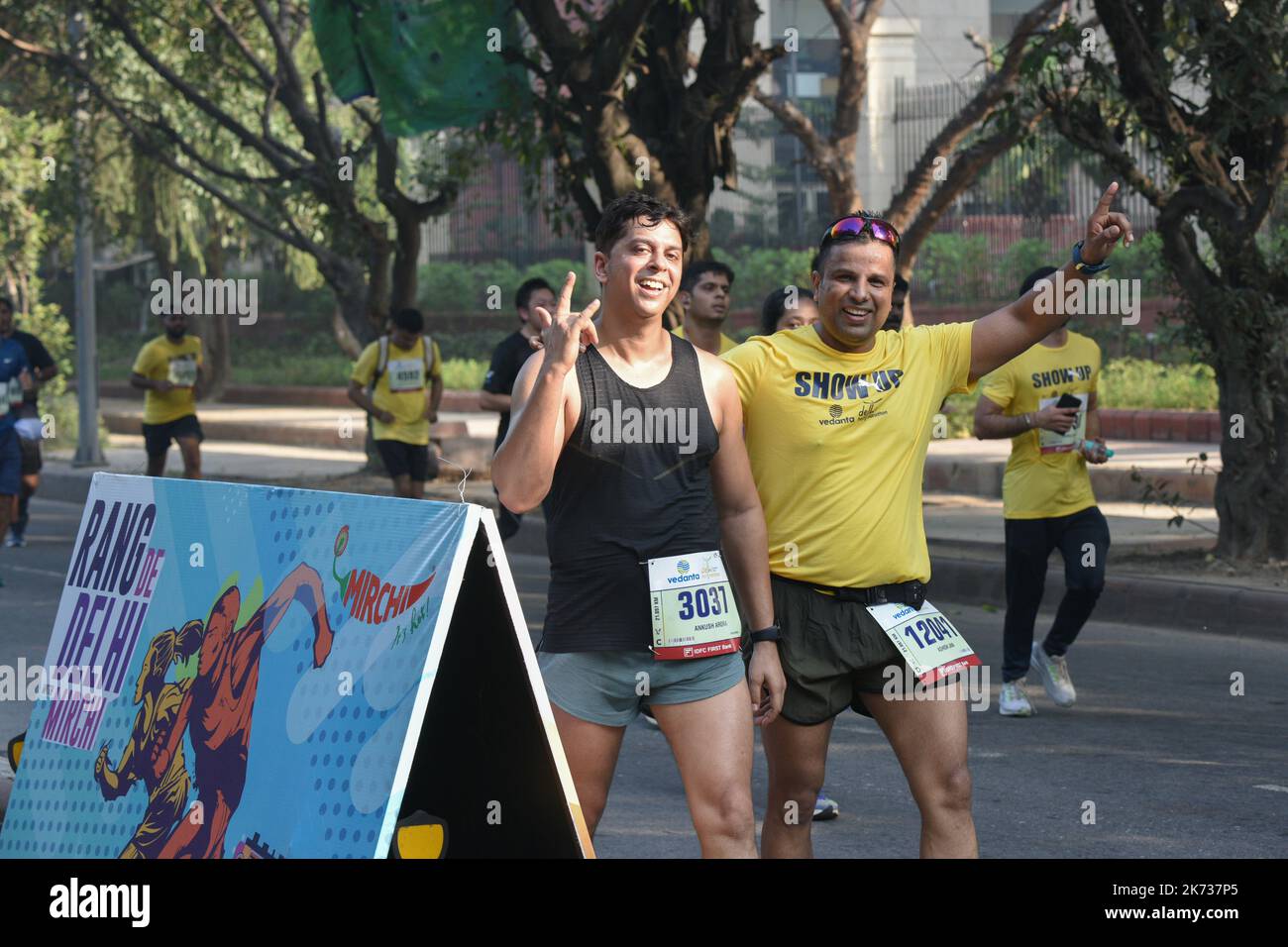 New Delhi, India. 16th Oct, 2022. Vedanta Delhi Half Marathon is an