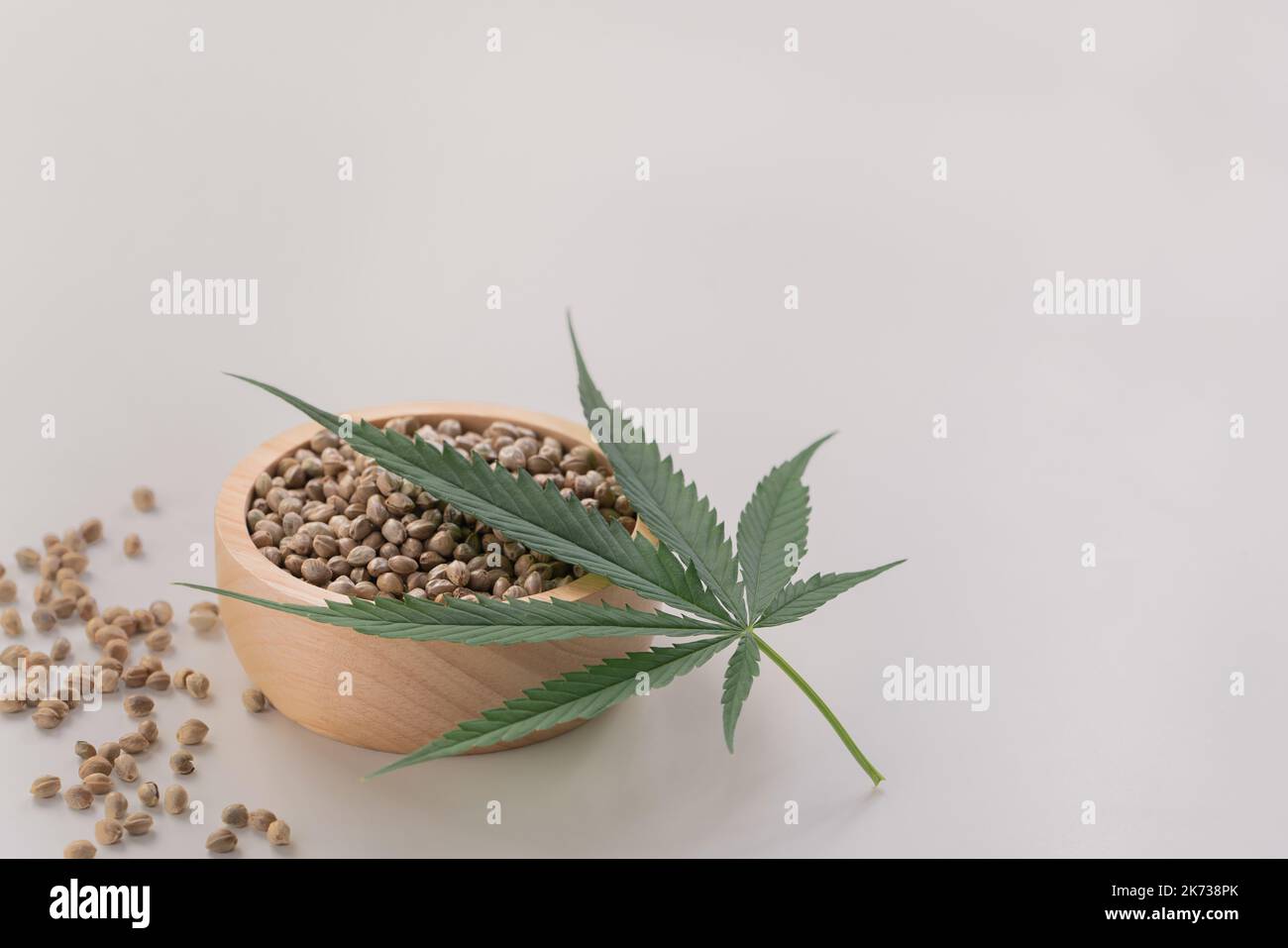 Marijuana with smoking accessories on copy space background. Cannabis  design concept Stock Photo - Alamy