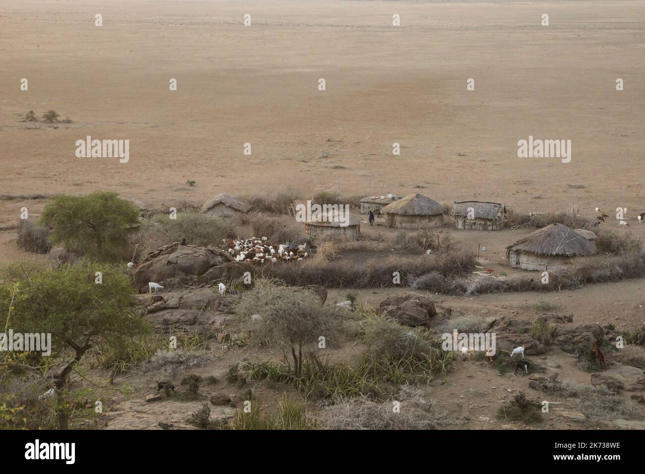 MAASAI TANZANIA Stock Photo