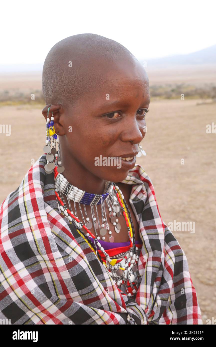 African Maasai Shuka yellow plaid