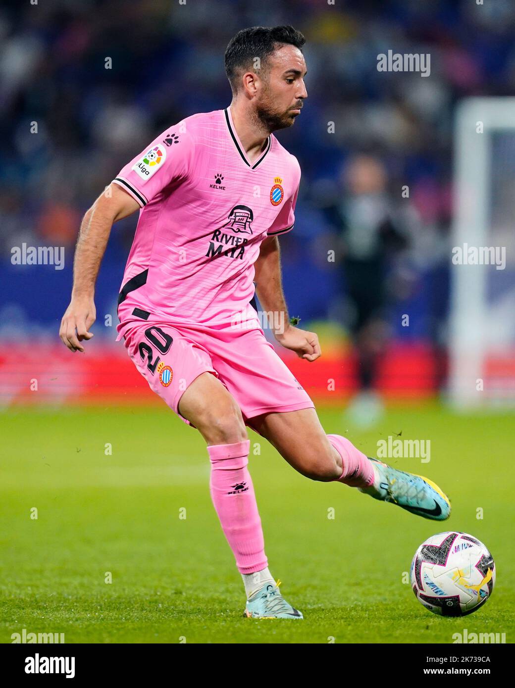 Edu Exposito of RCD Espanyol during the La Liga match between RCD ...