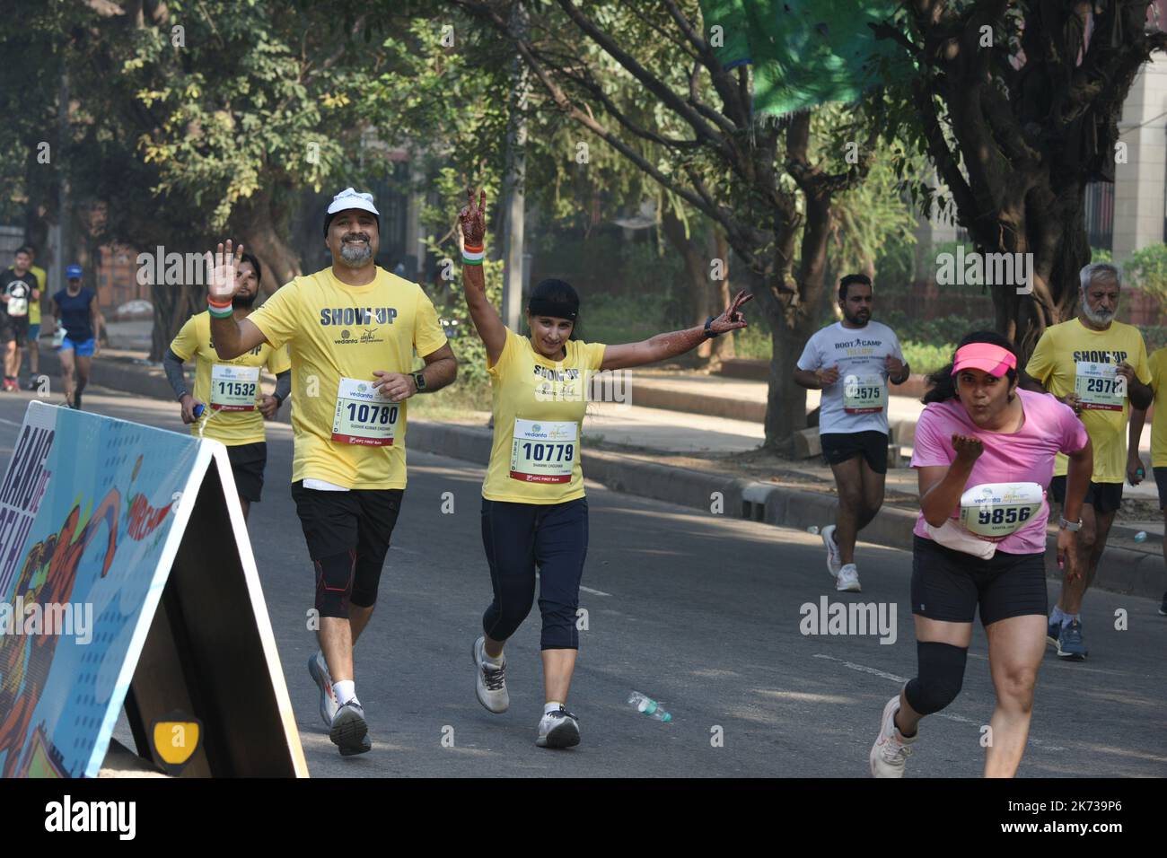 October 16, 2022, New Delhi, new delhi, India Vedanta Delhi Half