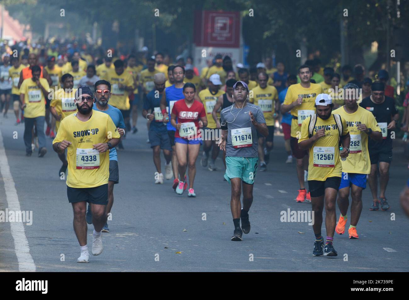 New Delhi, India. 16th Oct, 2022. Vedanta Delhi Half Marathon is an