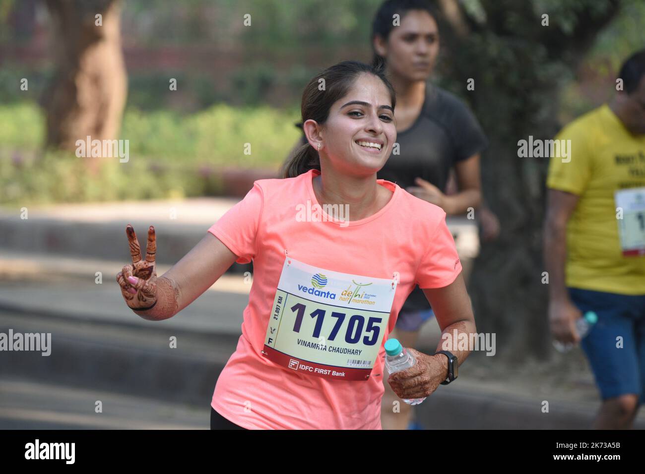 New Delhi, India. 16th Oct, 2022. Vedanta Delhi Half Marathon is an