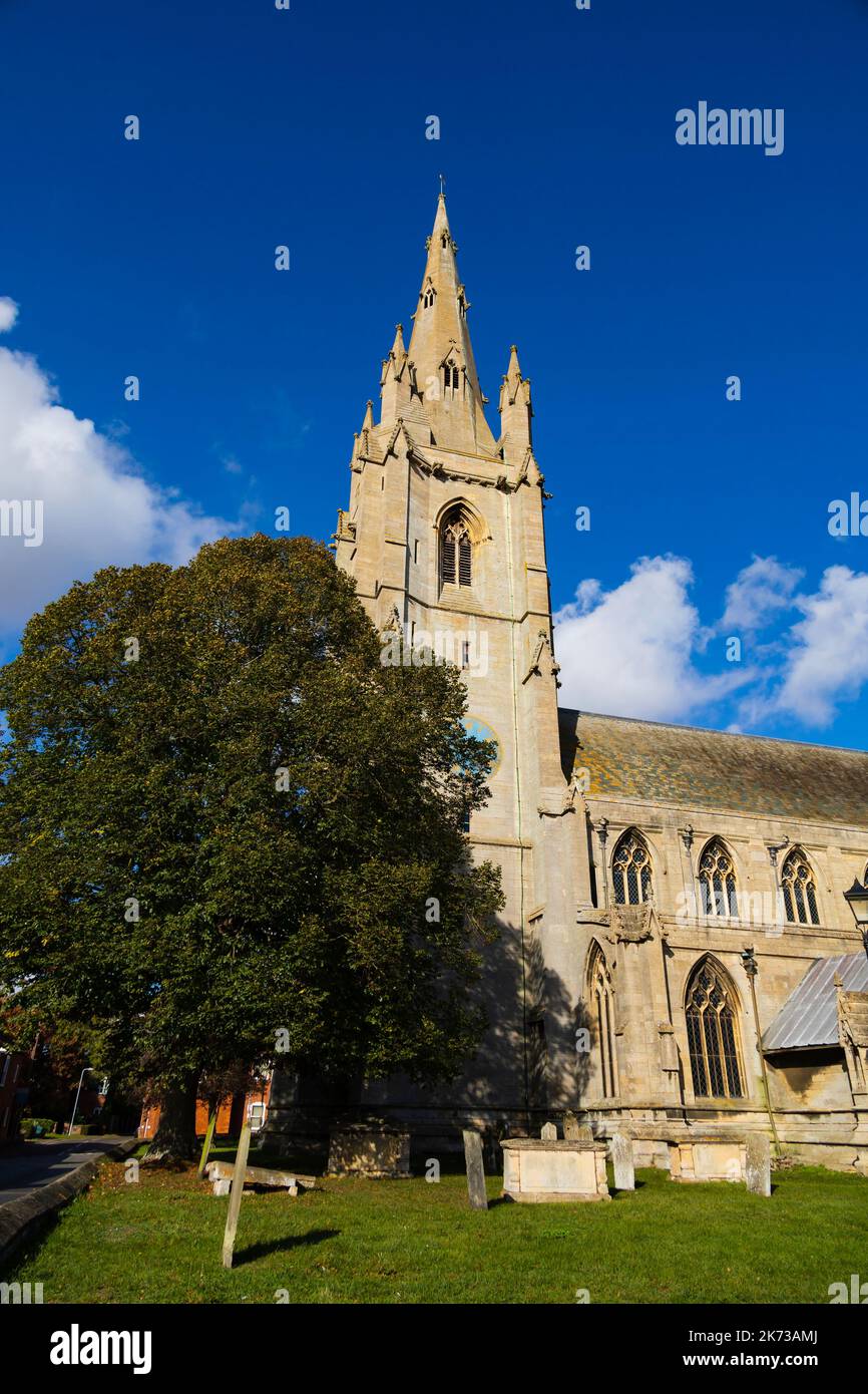 St Andrews Parish church, Heckington village, Lincolnshire, England