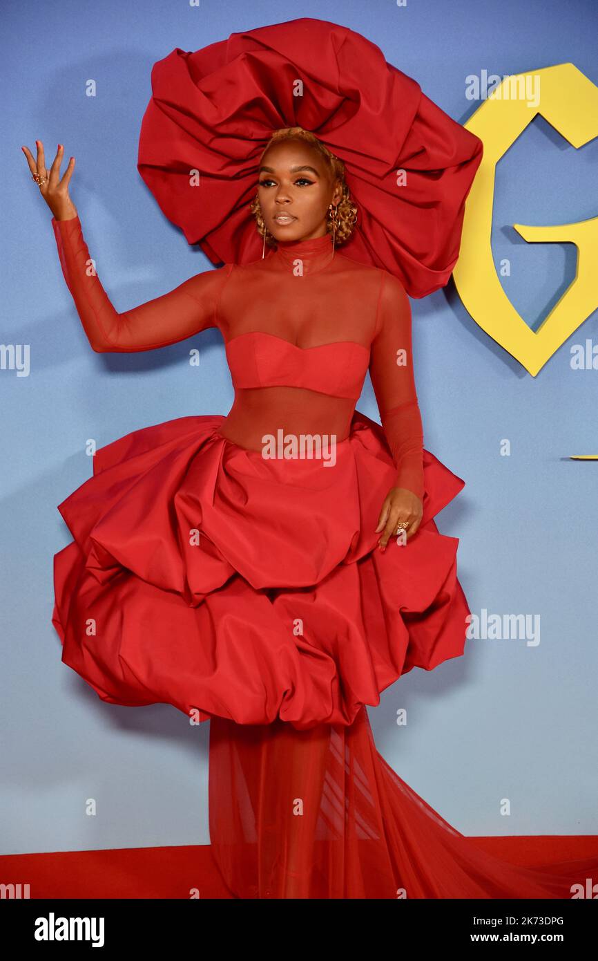 Janelle Monae. Glass Onion A Knives Out Mystery. BFI London Film Festival, Royal Festival Hall