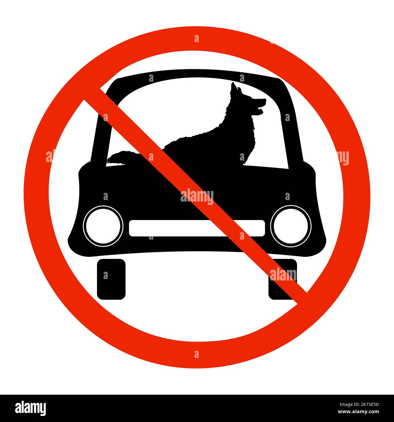 no-dogs-inside-stock-vector-images-alamy