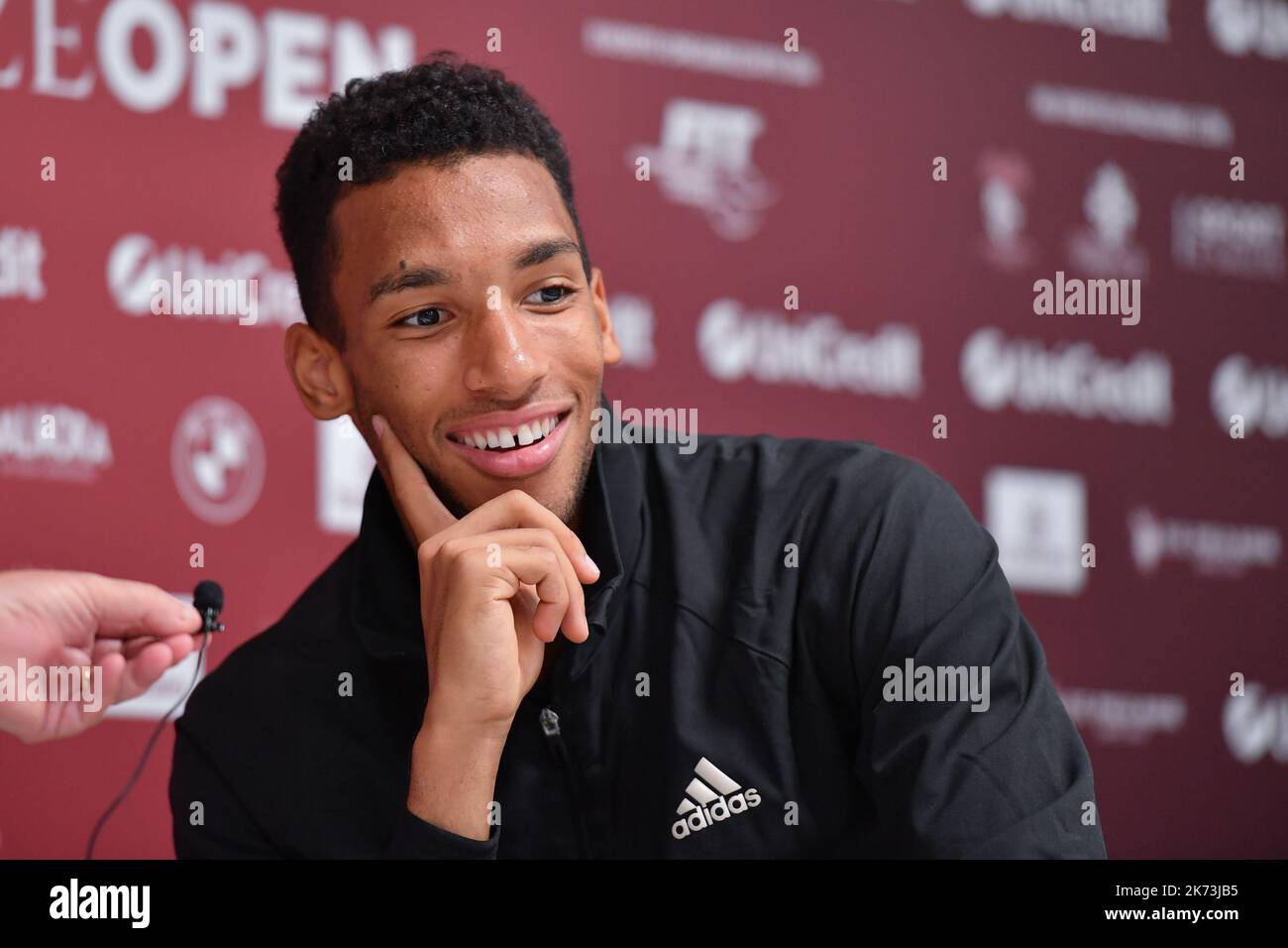 Florence, Italy. 16th Oct, 2022. Press conference postmatch of Felix