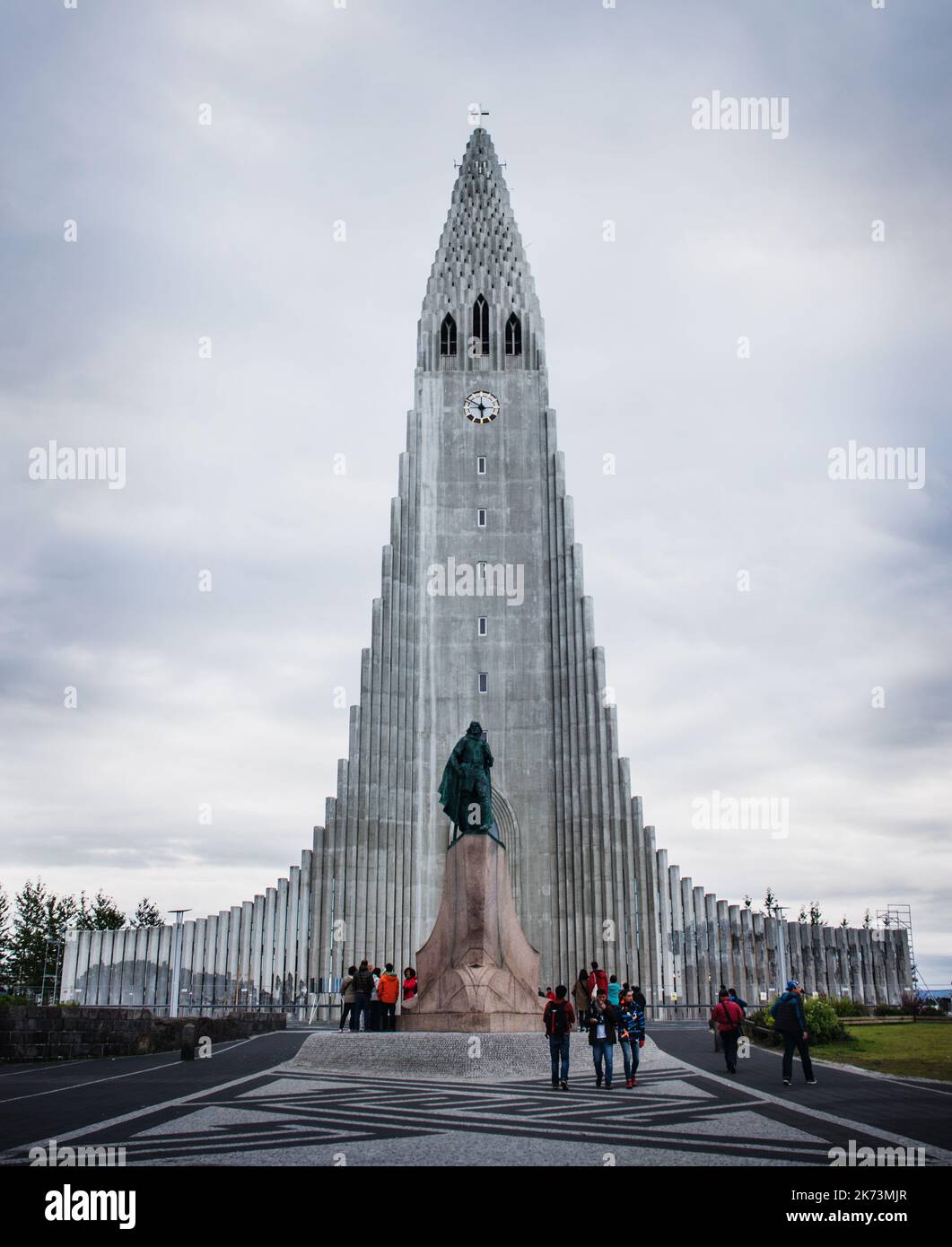 Hallgrimskirkja Church, Reykjavik, Iceland, Scandanavia, Europe Stock Photo