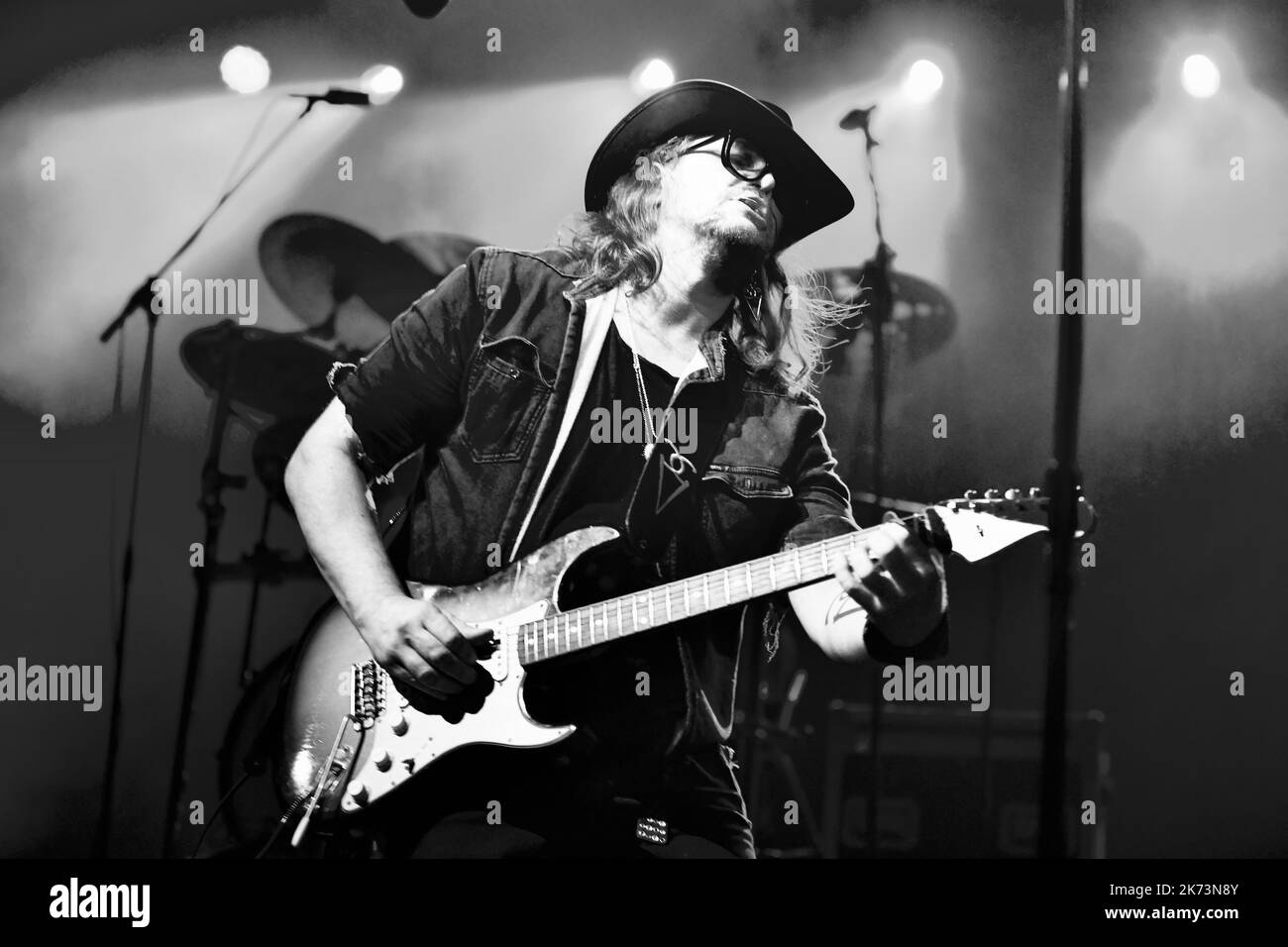 Gianluca grignani live Black and White Stock Photos & Images Alamy