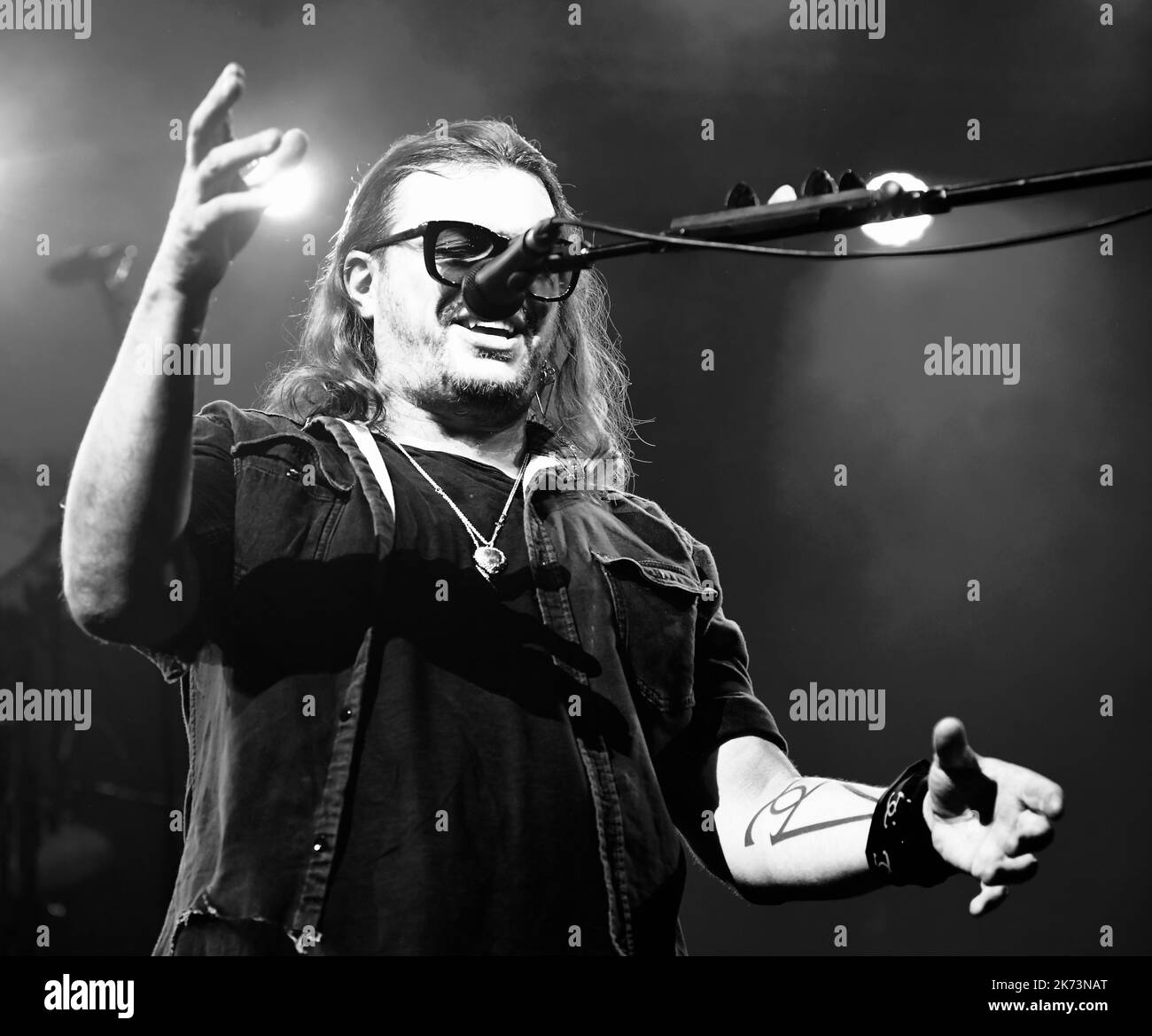 Gianluca grignani live Black and White Stock Photos & Images Alamy