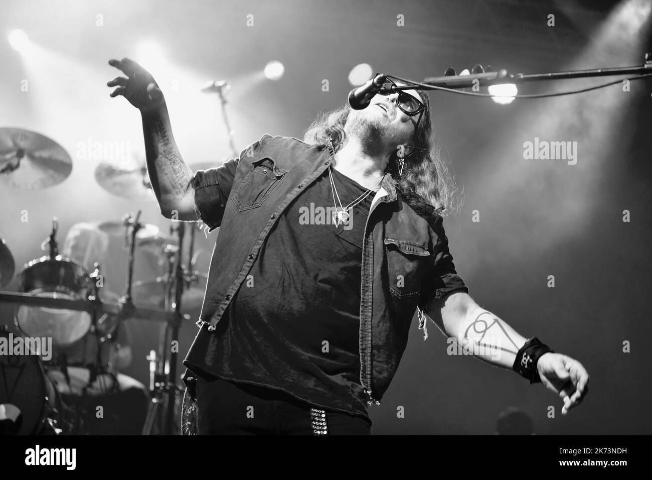 Gianluca grignani live Black and White Stock Photos & Images Alamy