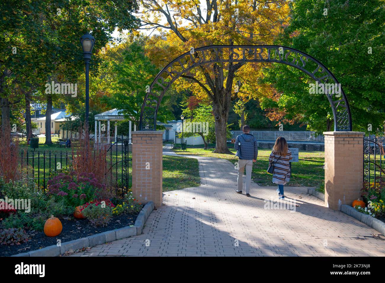 USA West Virginia WV Berkeley Springs Autumn Fall County