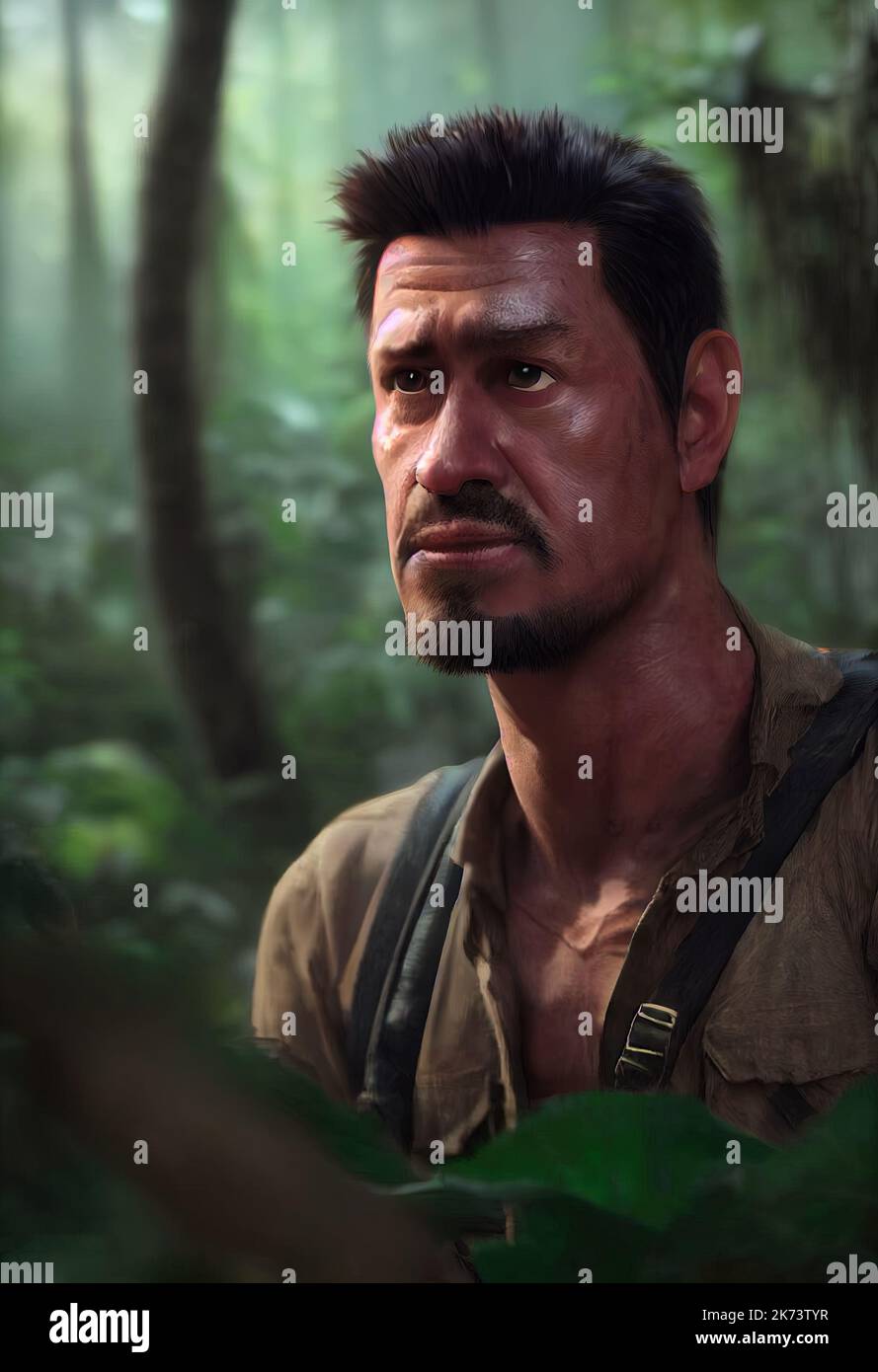 Person lost in jungle hi-res stock photography and images - Alamy