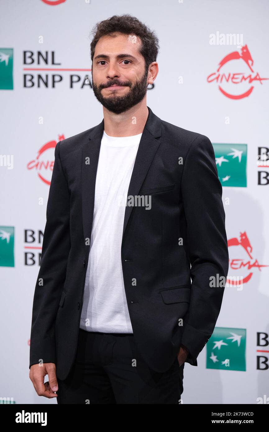October 17, 2022, Rome, Rome, Italy: Daniele De Angelis poses for the
