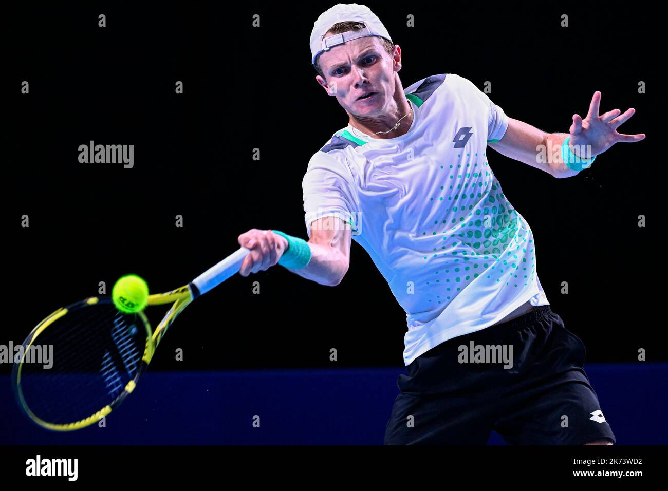 Dutch Jesper De Jong pictured in action during the qualification game