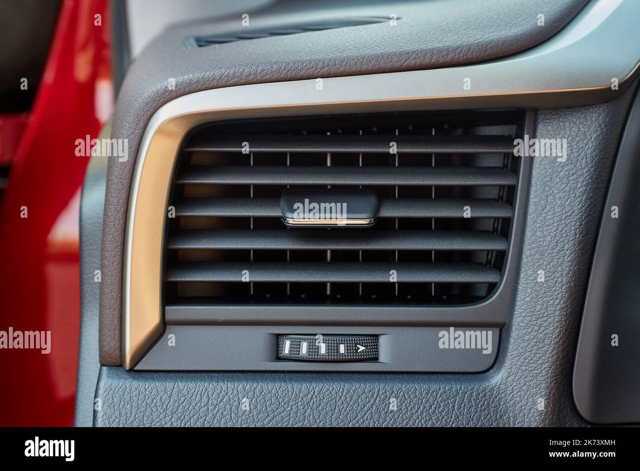Car air vents closeup Stock Photo Alamy