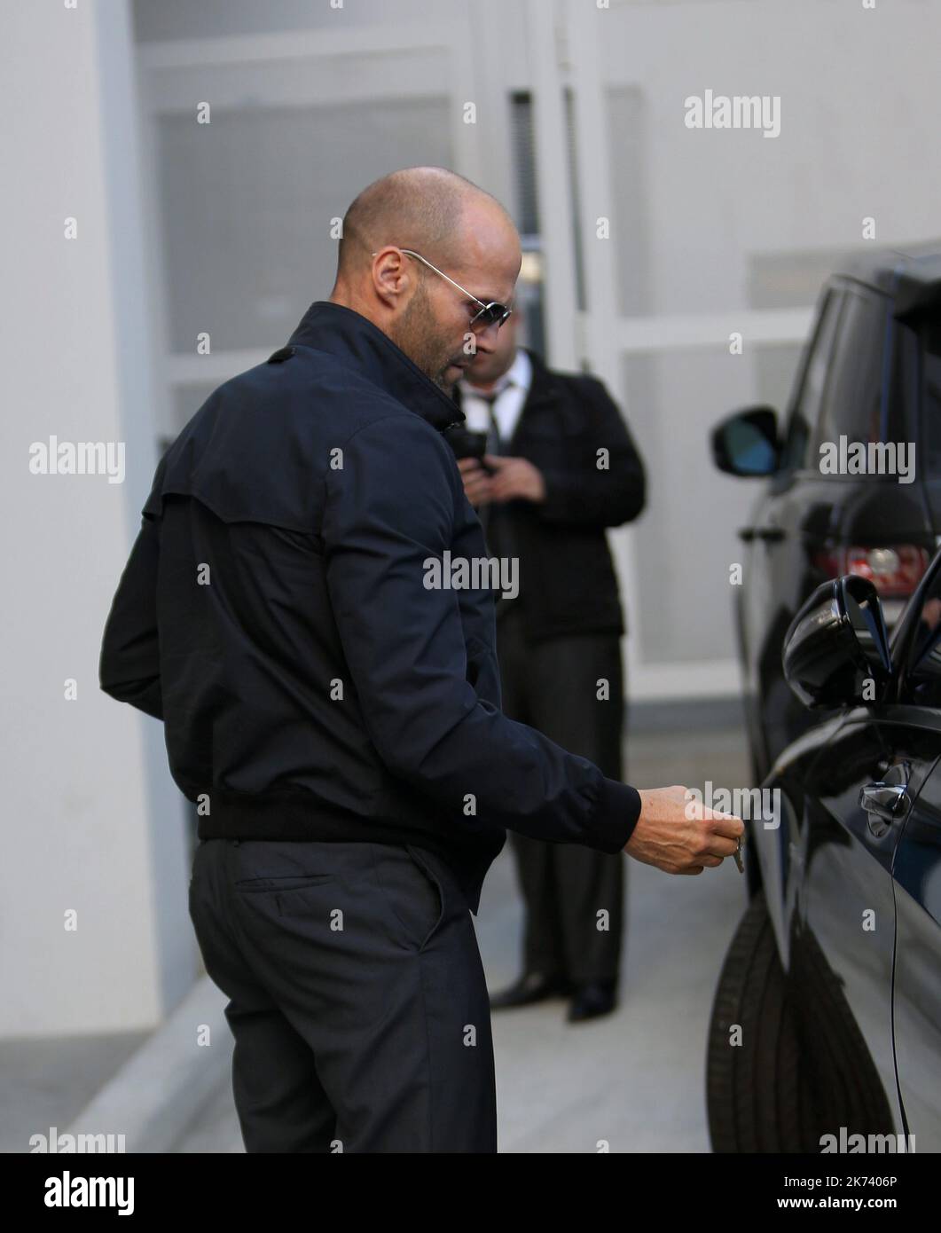 LOS ANGELES 08/12/2016 Jason Statham at Tom Ford store in Beverly Hills ...