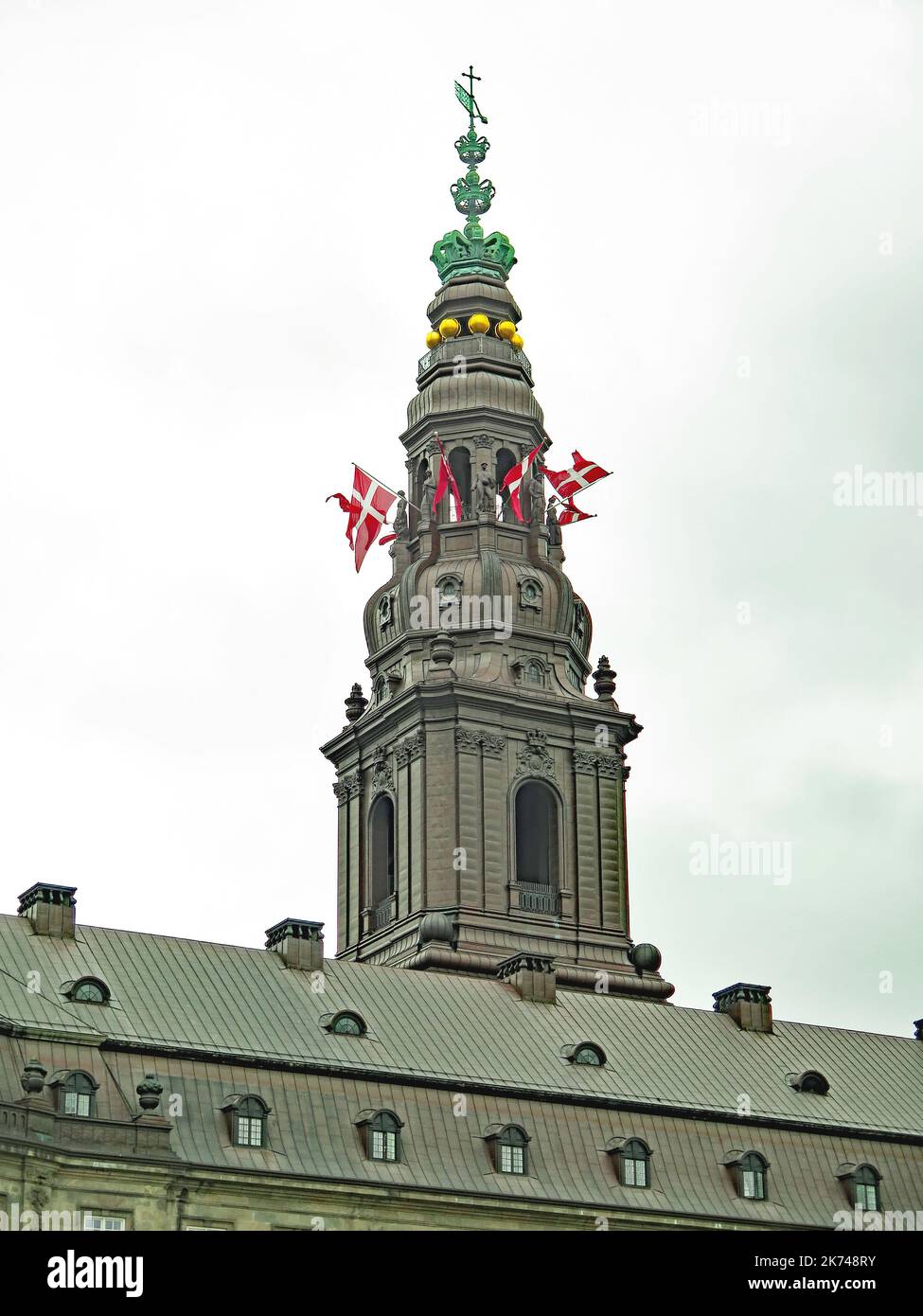 View of Copenhagen, Denmark, Europe Stock Photo