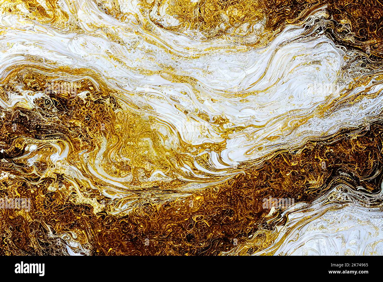 White and gold marble texture background Stock Photo Alamy
