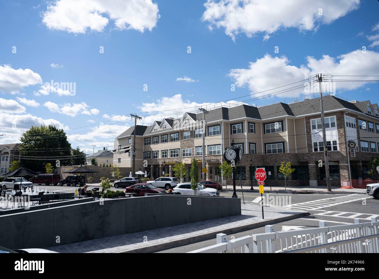 Farmingdale, New York, USA. 21st Sep, 2022. Mixed use commercial retail