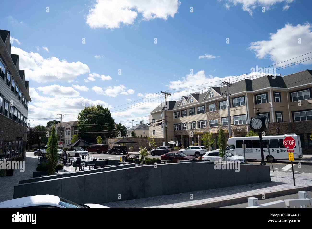 Farmingdale, New York, USA. 21st Sep, 2022. Mixed use commercial retail