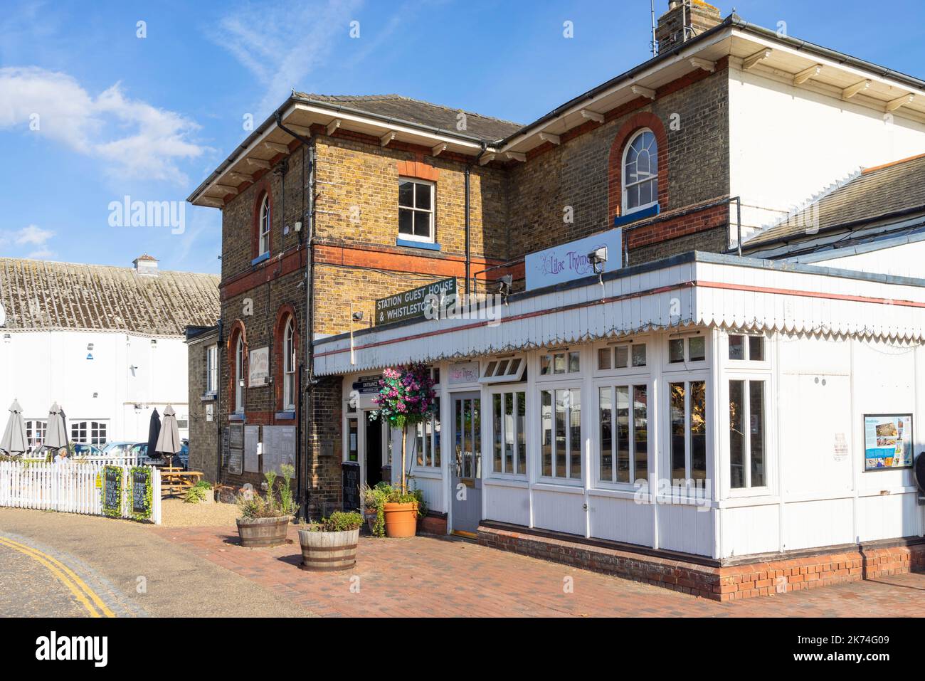 Lilac Thyme florist and the Station Guest house and Whistlestop cafe at