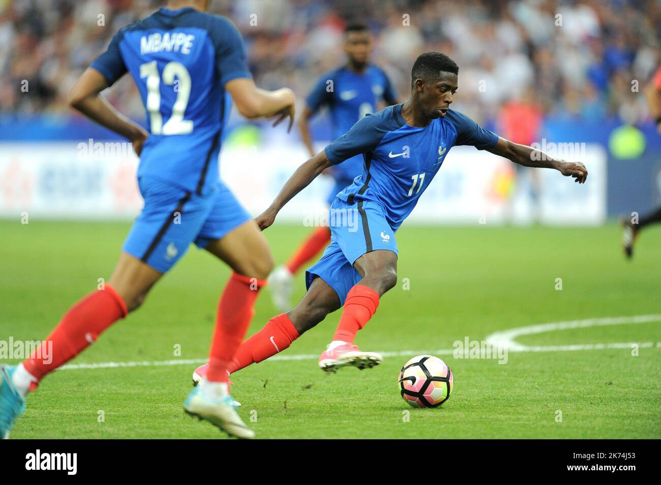 OUSMANE DEMBELE (fra) during the International Friendly between France