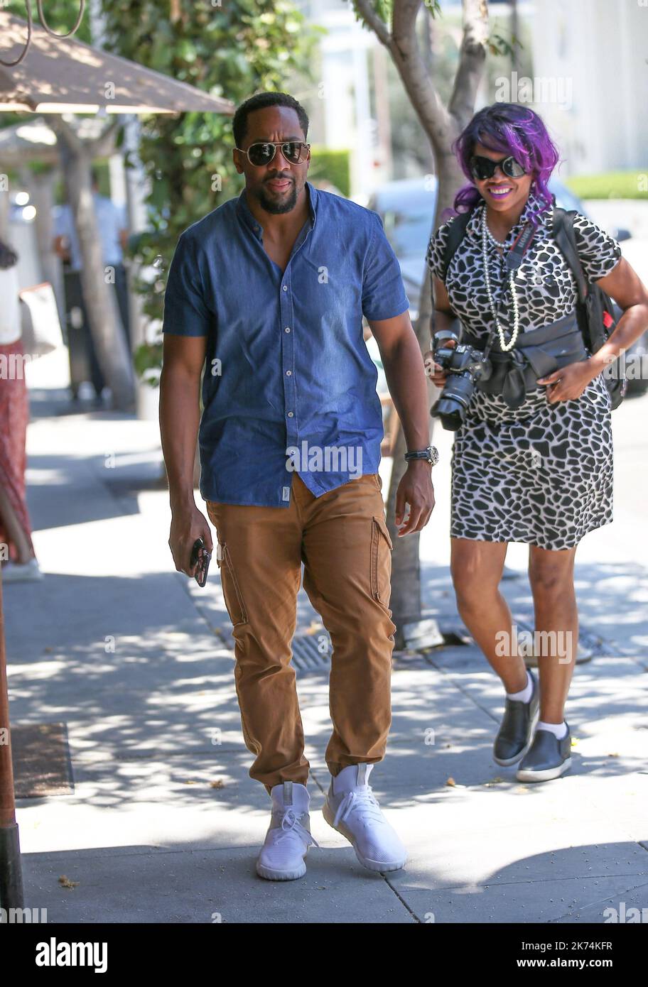 Jaleel White at il Pastaio restaurant in Beverly Hills Stock Photo - Alamy