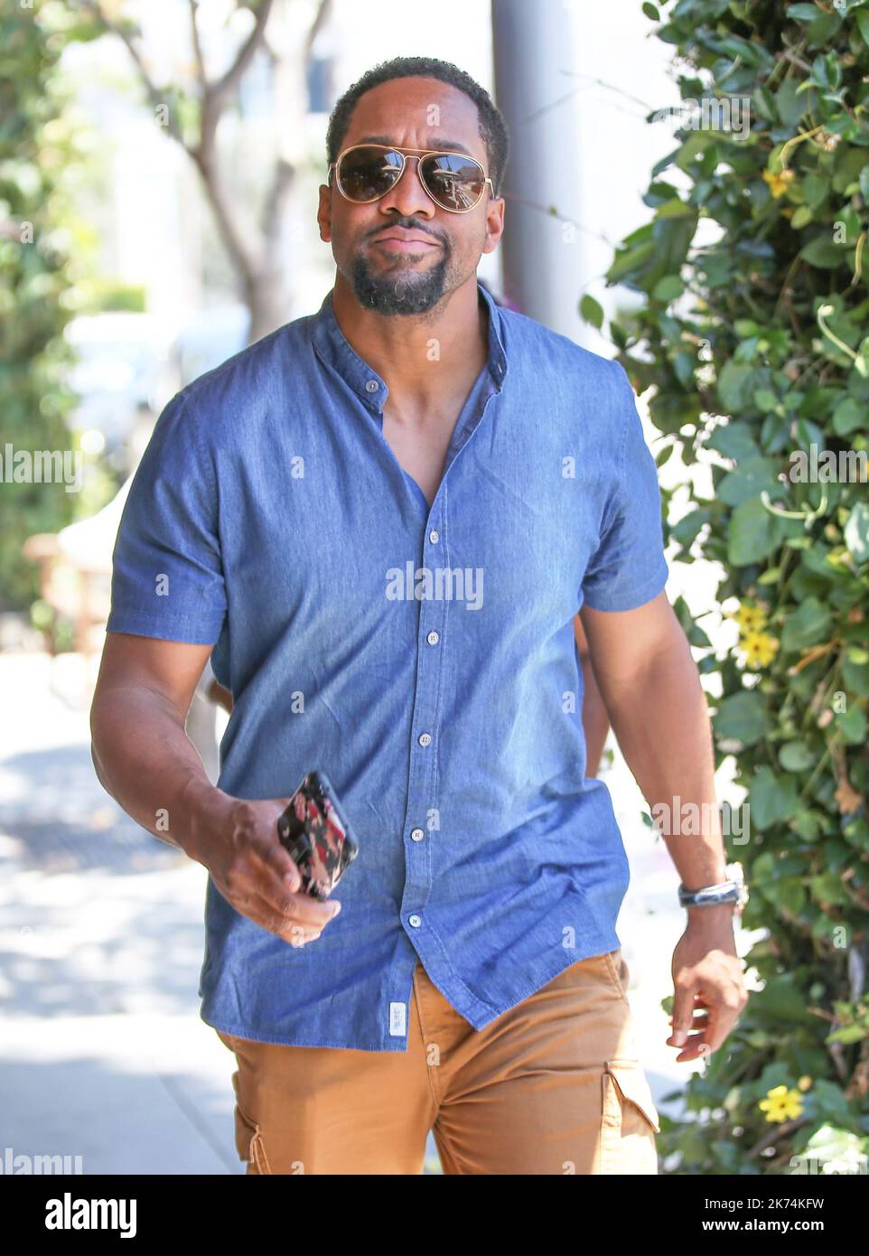 Jaleel White at il Pastaio restaurant in Beverly Hills Stock Photo - Alamy