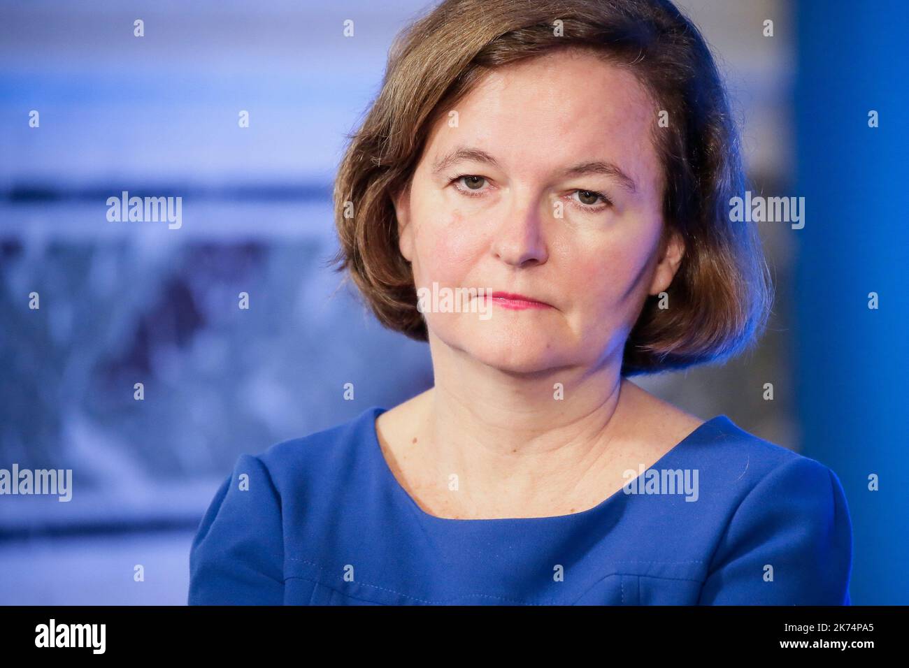 NATHALIE LOISEAU, MINISTER FOR EUROPEAN AFFAIRS Stock Photo