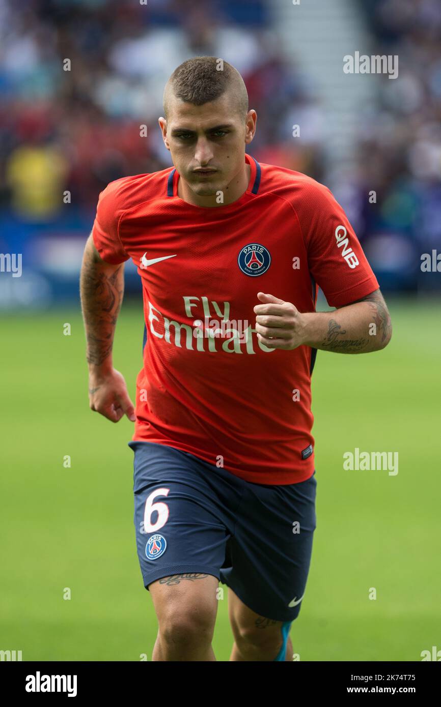 Paris Saint-Germain Marco Verratti Stock Photo - Alamy