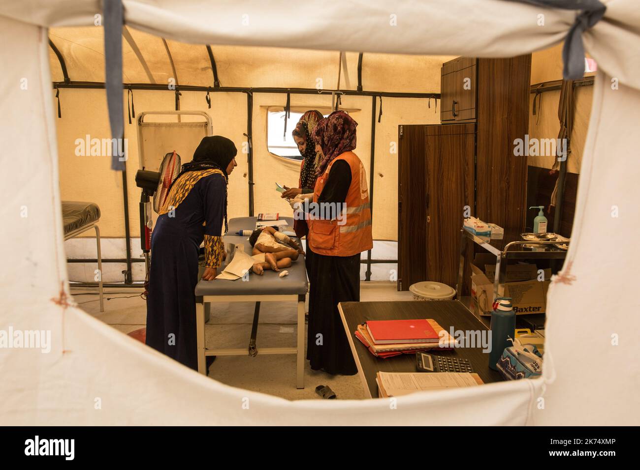 Camp Rojava Souffrance de la population civile hi-res stock photography and images ...