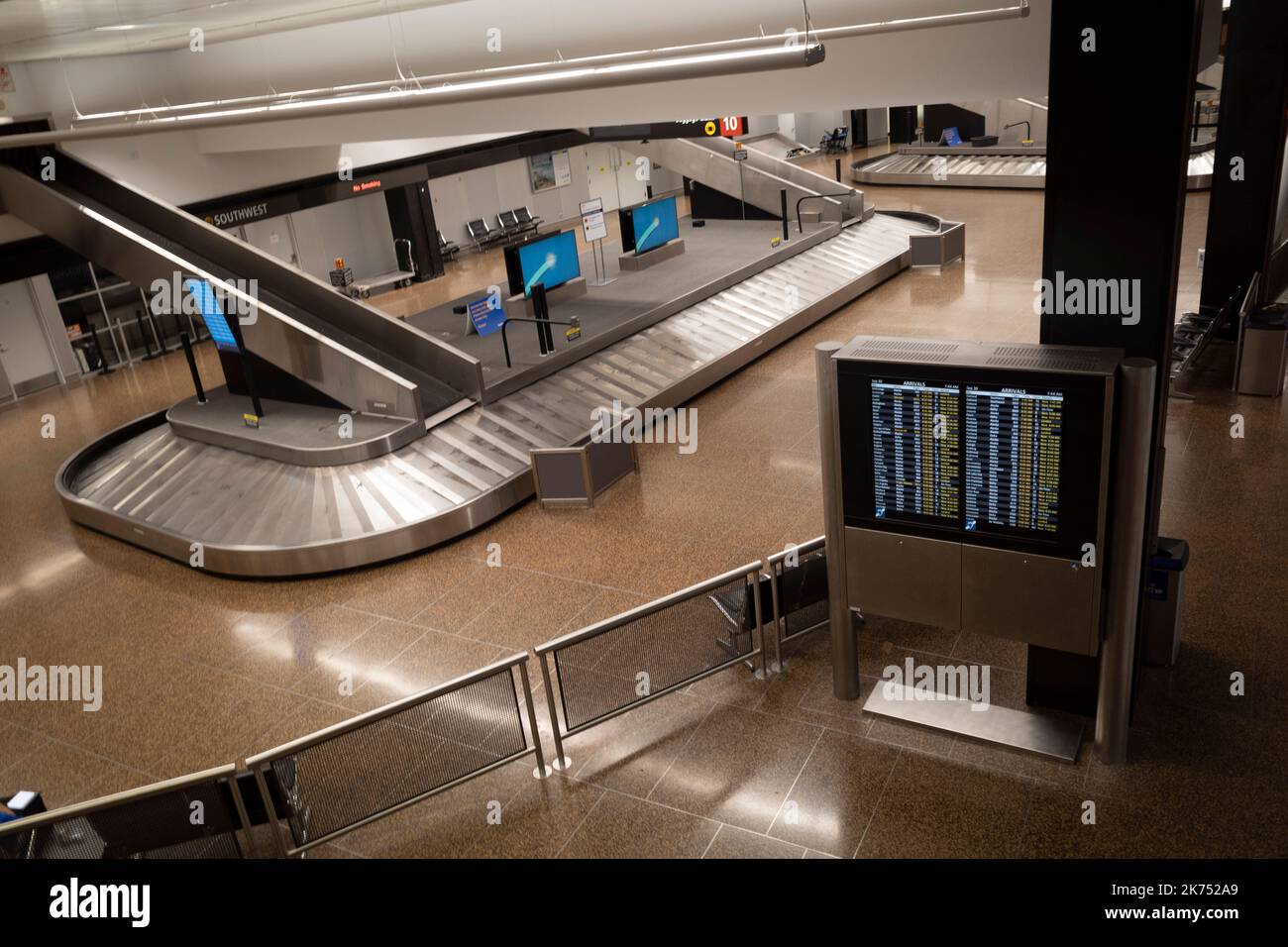 SeaTac, Washington, USA. 30th Sep, 2022. Baggage claim at SeaTac.The
