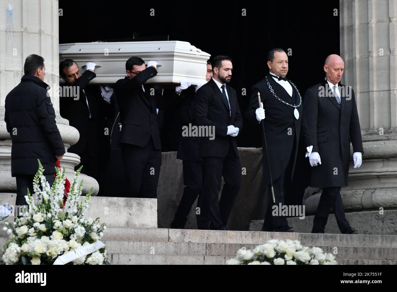 The 9th of December 2017 Johnny Hallyday Honored With RockStar