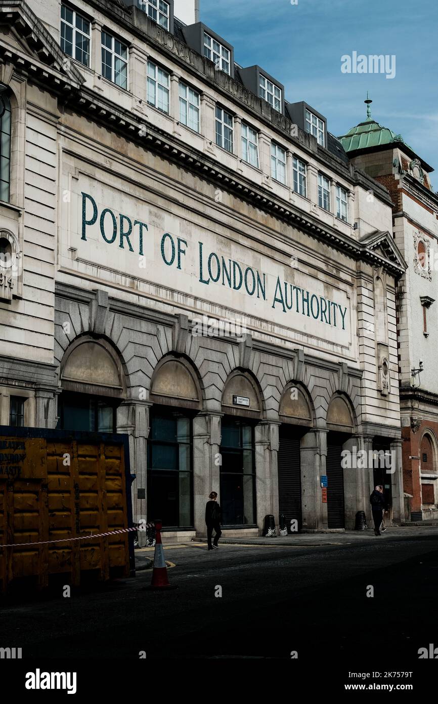 Port of London Authority Stock Photo Alamy