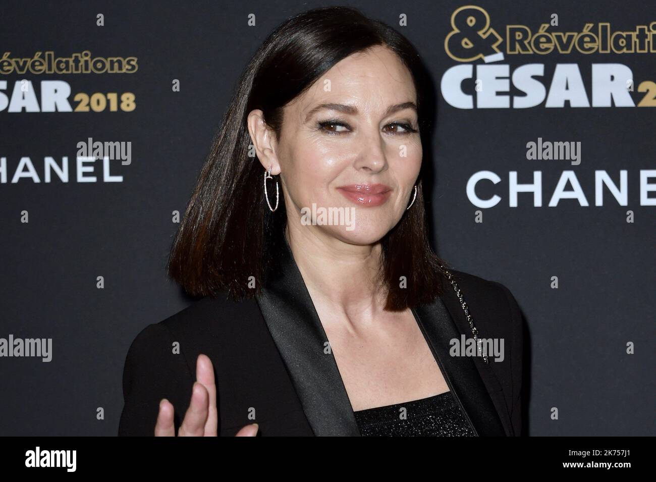 Monica Bellucci attending the Cesar Revelations 2018 Party at Le Petit