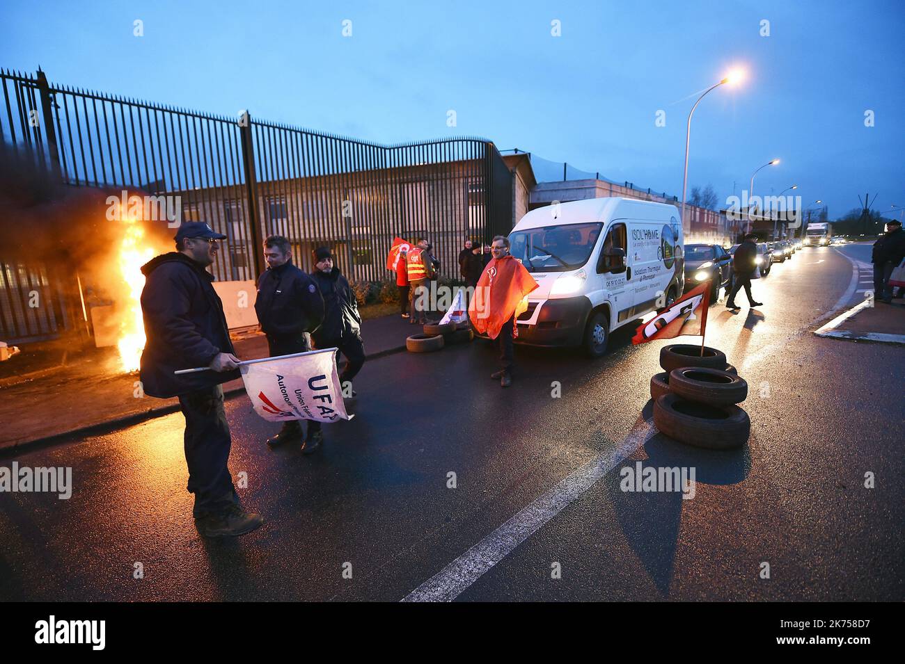 Prison Guard Problem Prison guards continue to block prisons in protest at their working ...