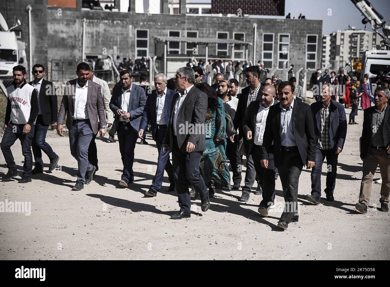 Thousands of Kurds gathered in Diyarbakir, Turkey, to celebrate the ...