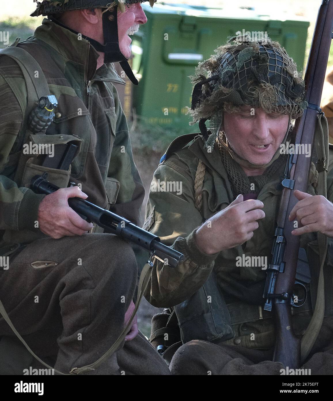 0The Yorkshire Wartime Experience show. Leeds, UK, August 2022