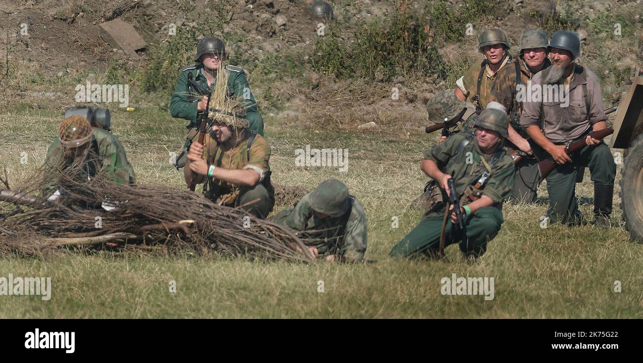 0The Yorkshire Wartime Experience show. Leeds, UK, August 2022