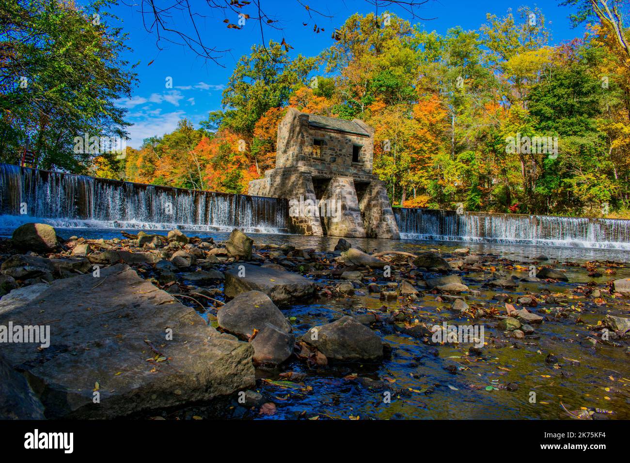 Speedwell Lake Park New Jersey Stock Photo