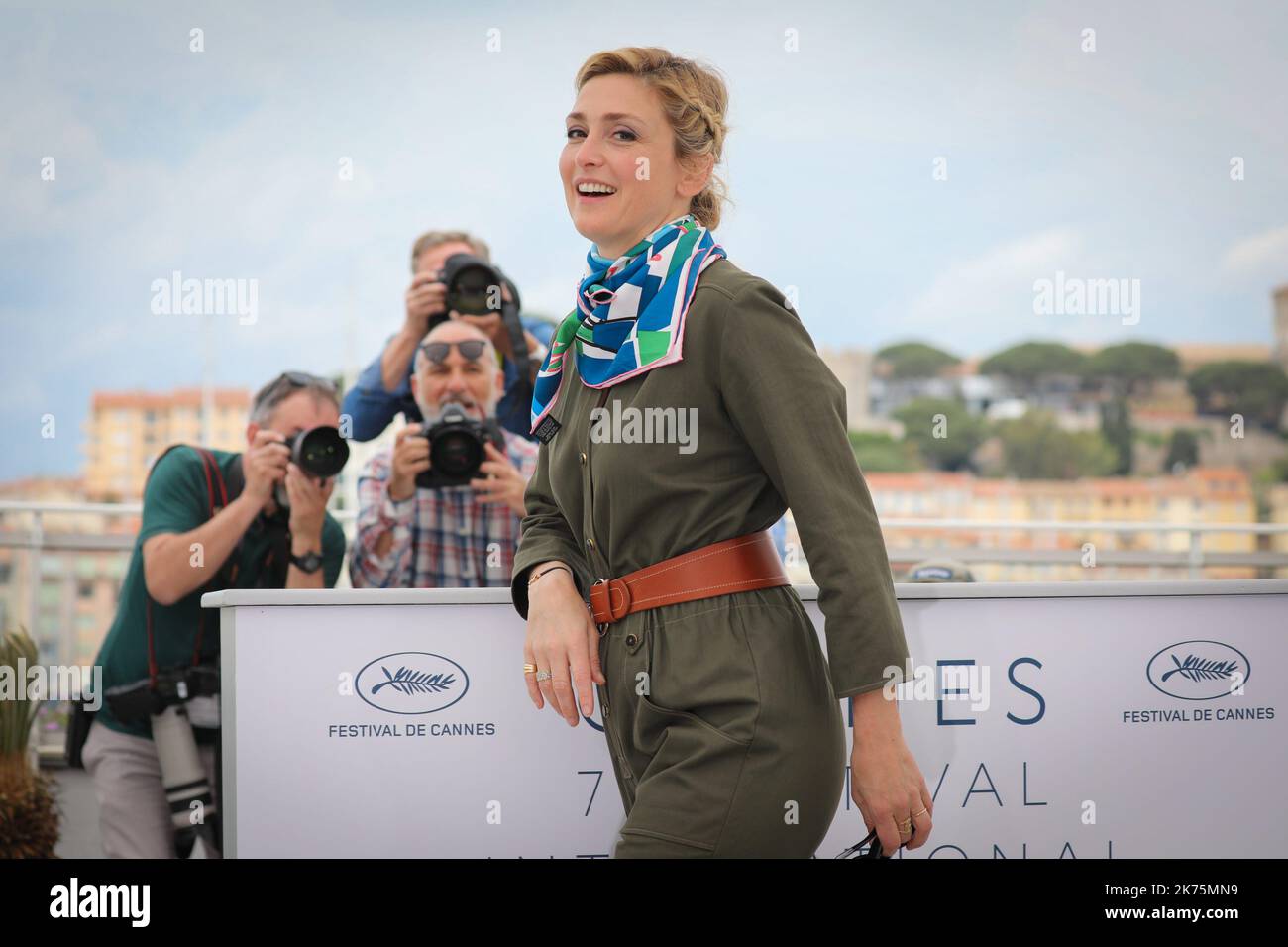 En presence de la productrice Julie Gayet (France)   71st annual Cannes Film Festival in Cannes, France, May 2018. The film festival will run from 8 to 19 May. Stock Photo