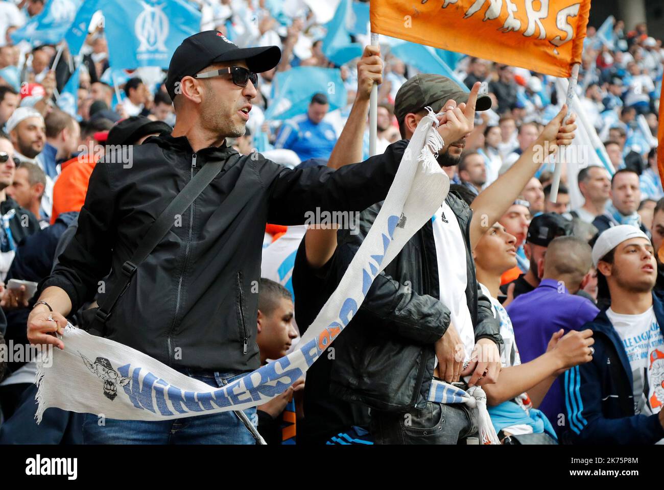 OLYPIQUE DE ARSEILLE Echarpe supporter O - Collection officielle