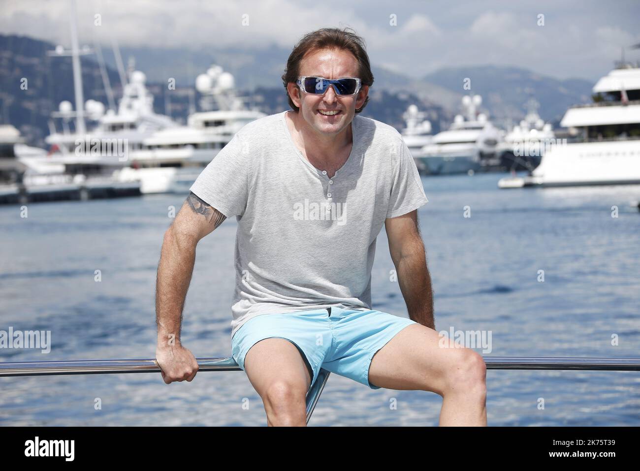 Olivier Beretta, ancien pilote Stock Photo Alamy