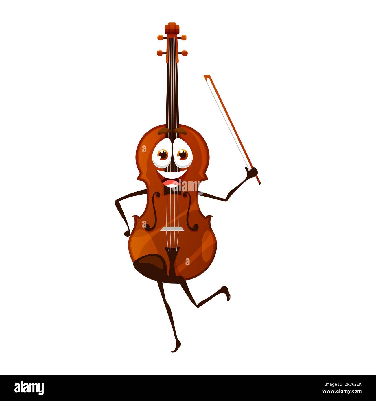 Playing Fiddle Dancing Stock Vector Images Alamy