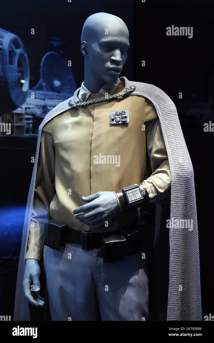 Costume of Lando CALRISSIAN wore Billy DEE WILLIAMS (episode VI The Return of the Jedi 1983