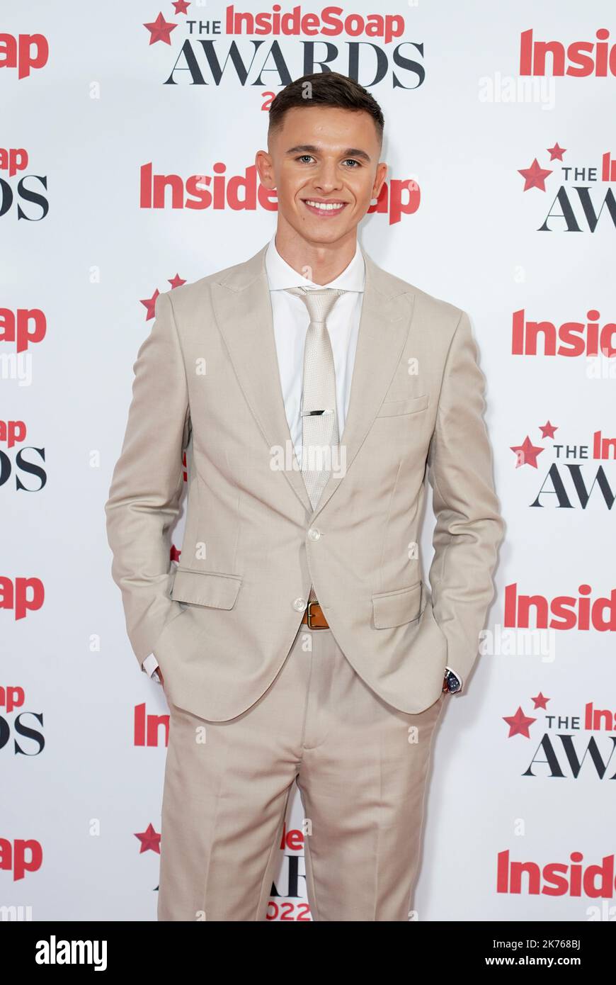 Joe-Warren Plant at the Inside Soap Awards at 100 Wardour Street in